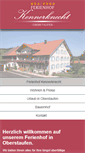 Mobile Screenshot of ferienhofkennerknecht.de